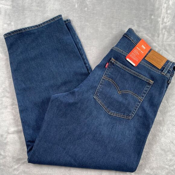 Levi's Jeans Womens 34x30 Baggy Dad Warm Tech Wool Blend Straight Leg Loose Fit - Picture 3 of 16